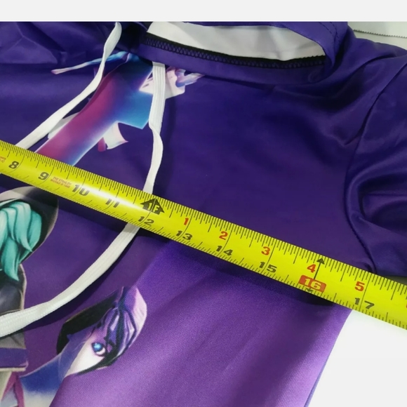 Cosplay Men's/Women's Sz S Multicolored 3D Graphic Long Sleeve Hoodie Sweatshirt - Picture 10 of 10